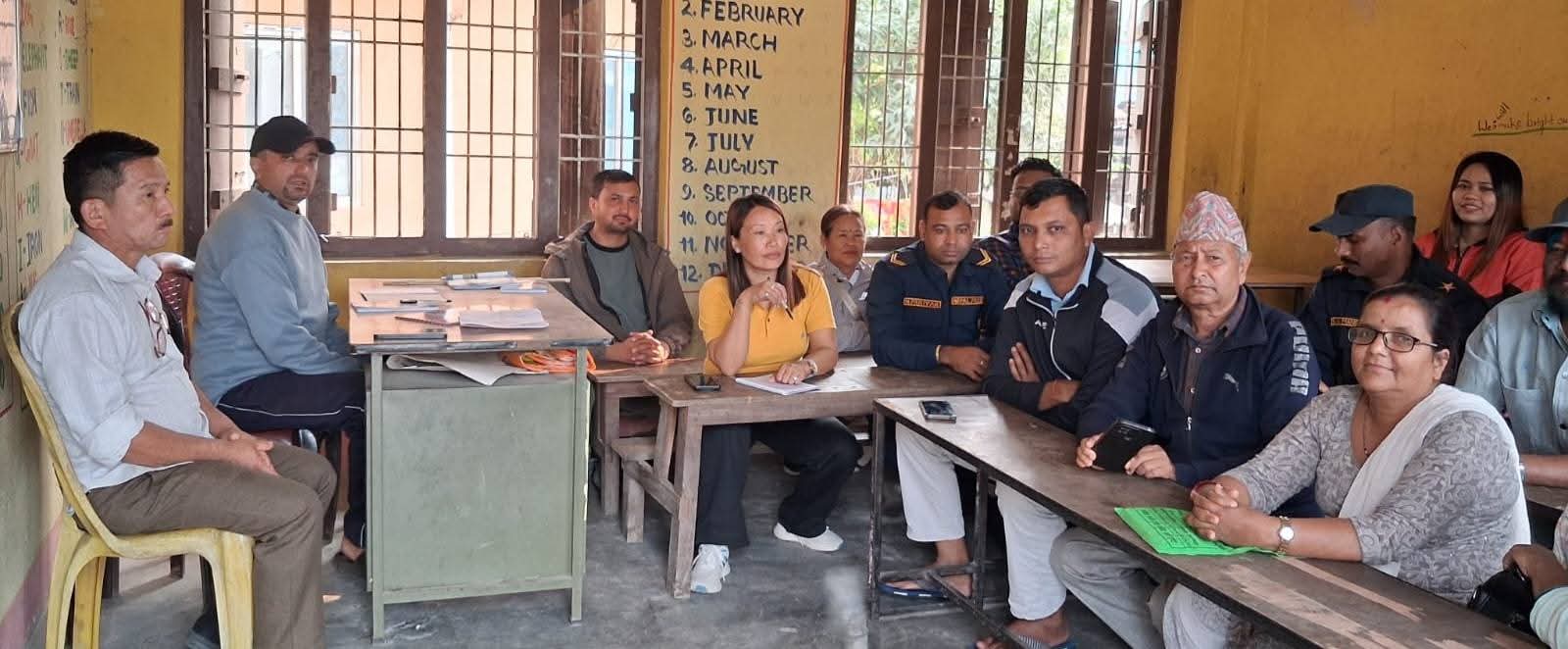 इलाममा मतदान स्थल निर्माण  तयारी थालिदै