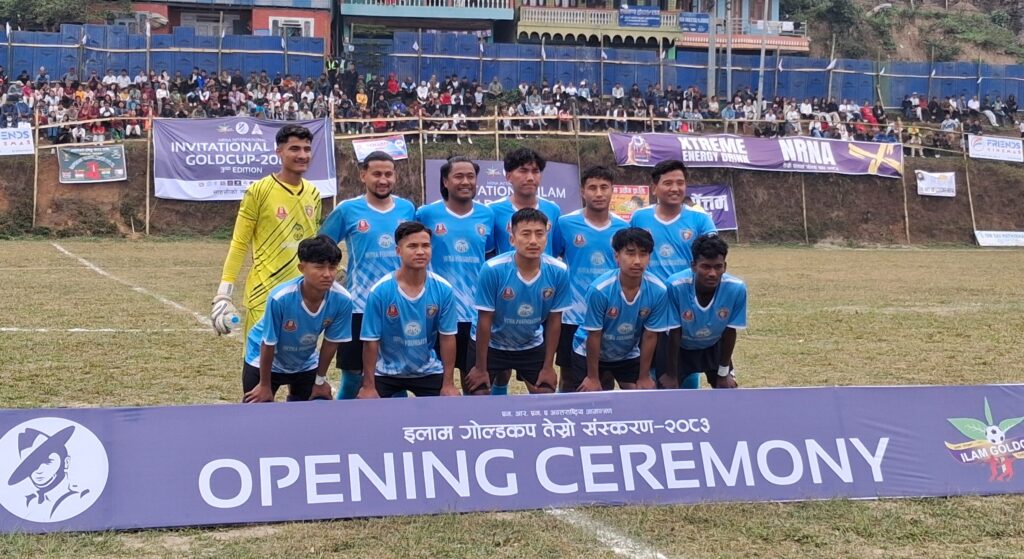 तेस्रो इलाम गोल्डकप : आयोजकलाई टाइबेकरमा हराउदै पथरी  ११ को  बिजयी सुरुवात