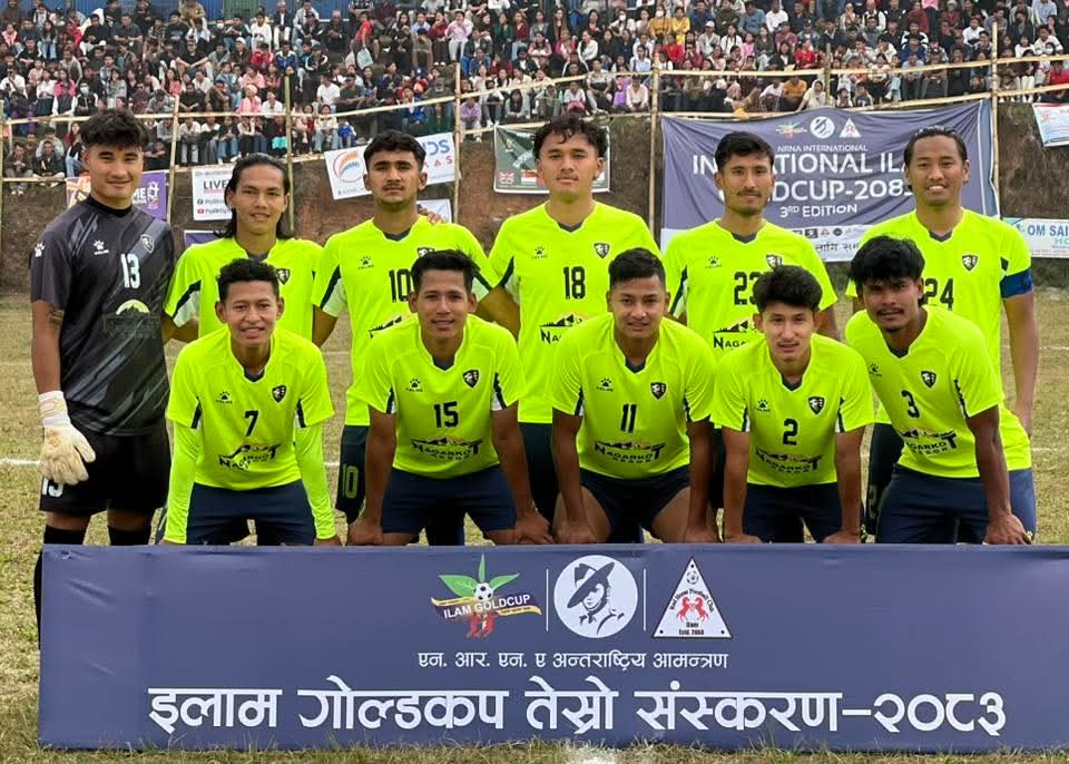 इलाम गोल्डकप : डिफेन्डिङ च्याम्पियन एनआरटी अन्तिम चारमा 