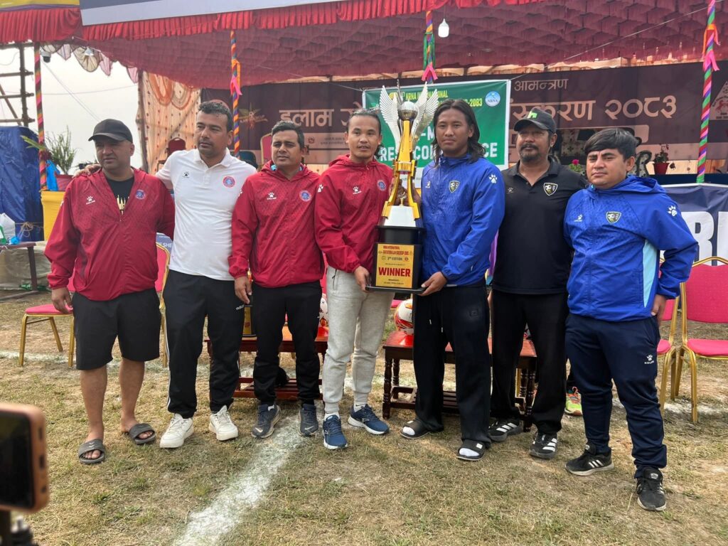 इलाम गोल्डकप : उपाधिका लागि आज  डिफेन्डिङ च्याम्पियन एनआरटी र  मच्छिन्द्र भिड्दै